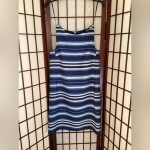 Tommy Hilfiger navy multi stripe dress